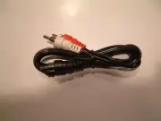 36 inch RCA Y adapter Male-Male-Male