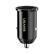 C8 3.1A Dual Ports Fast USB Car Charger With Indicator For Smart Phone Tablet Camera MP4 BLACK COLOR