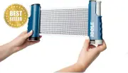 Retractable Ping Pong Net with Clamps - Table Tennis Net Stretches 5.75'
