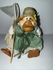 Russ Berrie The Country Folks Duck “Miss Happywings” Shelf Sitter Figure