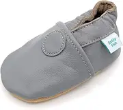 [Dotty Fish] Soft Sole Leather Baby Shoes Boys pre-Walkers