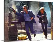 Butch Cassidy Sundance Kid Stretched Canvas Wrap Print Giclee Vintage photo Art