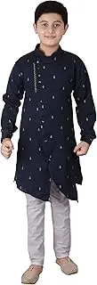 [Pro-Ethic Style Developer] Kid's Indian Ethnic Cotton Kurta Sets for Boys,Festive Session| Pack Of 1 (S-142)