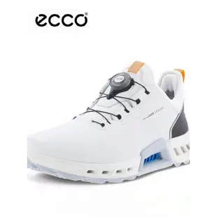 【ECCO】高爾夫男鞋球鞋BOA牛皮360度透氣運動休閒鞋健步鞋130424QCFKE
