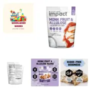 IMPACT Monk Fruit Allulose Sweetener, Zero Calorie Blend, Keto Friendly Sugar...