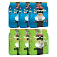 在飛比找momo購物網優惠-【益昌】南洋拉茶X3袋(40g*15小包/袋)+二合一白咖啡