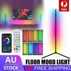 150CM RGB LED Floor Corner Lamp Stand Gaming Room Light Bluetooth Remote Control