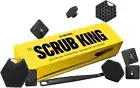 Silicone Body and Face Scrubber Set for Men - Back Scrubber & Hooks Included