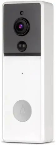 1080P Smart Home Wireless Doorbell Intercom Camera Video Wifi White