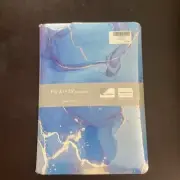 MacBook Air 13” blue watercolor design hardshell case
