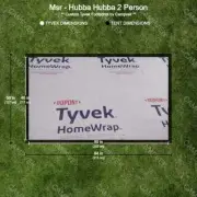 Tyvek Footprint for the Msr Hubba Hubba 2 Person Tent