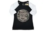 Creedence Clearwater Revival - Down On The Corner Ladies Medium T-Shirt - Black,White