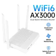 WiFi 6 AX3000 Mesh Router Dual Band 802.11AX High Speed WiFi 5G Wireless Router