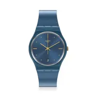 在飛比找momo購物網優惠-【SWATCH】Gent 原創系列手錶PEARLYBLUE 