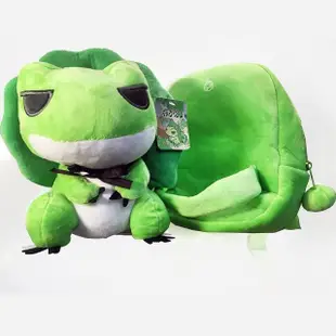 【GCT玩具嚴選】日本青蛙絨毛雙肩背包(旅行青蛙 背包 旅行青蛙背包 旅行蛙小背包 青蛙包 旅蛙)