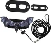 VICASKY 1Set Creative Bat Shaped Harness for Lizards and Reptiles Lightweight and Portable Pulling Rope for Bearded Dragons Geckos and Hamsters Easy to Use and Store