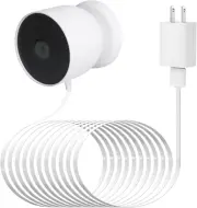 Power Cable Compatible with Google Nest Cam Outdoor or Indoor, Battery, 30Ft/9.1