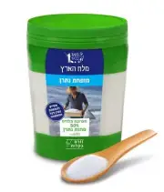 Reduced Sodium Salt 50 % in Jar Kosher Food Cooking By Melach Haaretz 600g