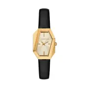 Michael Kors Suri Two-Hand Black Leather Watch MK4880