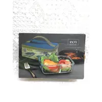 在飛比找蝦皮購物優惠-FOR U eco 耐熱玻璃分隔保鮮盒提袋組