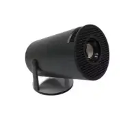CLOKOWE 4k Mini Projector Multimedia Compatible w/ Wi-Fi & Bluetooth BLACK NEW