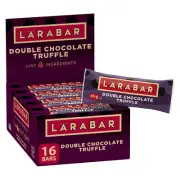Larabar Double Chocolate Truffle Snack Bar 1.6 oz Case of 16, fruit nuts, kosher