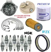 Tune Up Kit Filters Cap Wire Plugs For CADILLAC CALAIS V8 7.7L OHV 1971-1974