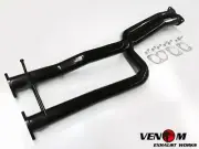 VENOM FORD BA BF TWIN 2.5" UTE STRAIGHT PIPES - XR6 TURBO XR8 GT FPV F6 EXHAUST (for: Ford)