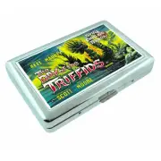 Vintage Poster D179 Silver Cigarette Case Card Holder The Day of the Triffids