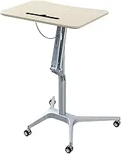 Lectern Podium Stand, Lectern Podium Stand,Mobile Height Adjustable Lecture, Lectern Podium Stand, Portable Presentation Concert Podium for Church and Classroom,A-Height 75