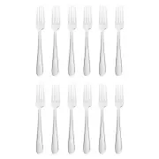 NEW STANLEY ROGERS ALBANY DESSERT FORK - 12 PIECES Entree Cutlery Table Set