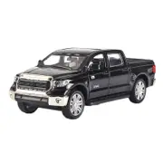 Catzon 1:32 Tundra Alloy Car Model with Pull-Back Functionality and Sound Light Effects-Black