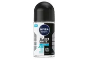 NIVEA MEN Black & White Invisible Fresh Anti-Perspirant Roll-On Deodorant 50ml