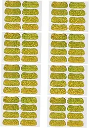 Baseball Football Eye Strips Sports Fan Stickers Waterproof Breathable Under Eye Decorations Gold