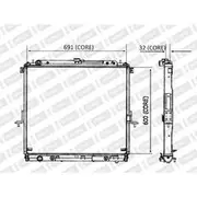 Denso Radiator - JR0113FTF