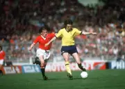 Cup Final at Wembley Arsenal v Manchester United Manchester United- Old Photo