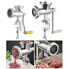 Stainless Steel Manual Meat Mincer Tool Table Crank for Sausage