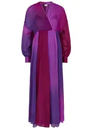 Forte_forte Dégradé Silk-georgette Maxi Dress - Purple - 2 (UK 10 / S) 2 (UK 10 / S)