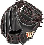Wilson Staff Dual Baseball Glove Hard Baseball Glove for Infielder Outfield Catcher First Baseman Right Throw