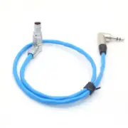 Timecode Cable 3.5mm Jack Tentacle to Arri Alexa Mini LF ZCAM E2 Rotating 5 pin