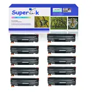 10PK Compatible with HP CF279A Laser Toner LaserJet Pro M12a/M12w/MFP M26a/M26nw
