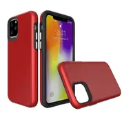 For iPhone 11 Pro Case, Shockproof Protective Strong Cover Red