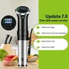J Sous Cooker Machine Immersion Circulator Quiet 1100 Watts LCD Touchscreen 6
