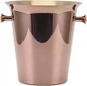 Ice Bucket,5L Stainless Steel with Handles Beer Wine Beverage Cooling Tub Cooling Bucket for Home Bar