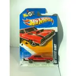 MATTEL HOT WHEELS 2012 MUSCLE MANIA MOPAR 68 道奇飛鏢紅色美泰