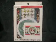 Recollection Wreath Card Kit Makes 6 Christmas Cards 61 Pieces Joy