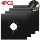 4x Stove top Cover Protector Non-stick Foil Gas Range Stove top Burner Liner