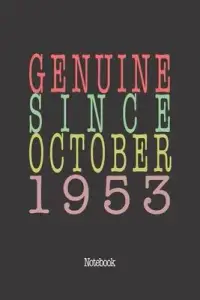 在飛比找博客來優惠-Genuine Since October 1953: No
