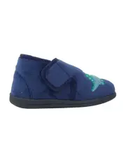 [Ciao] Dino Stomp Slippers in Navy