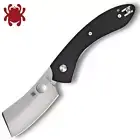 Spyderco Roc VG10 Bead Blast Cleaver Style Blade Black G10 Handle C177GP